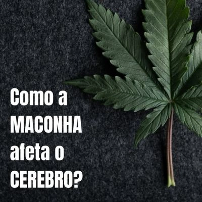 Post sobre maleficio da maconha