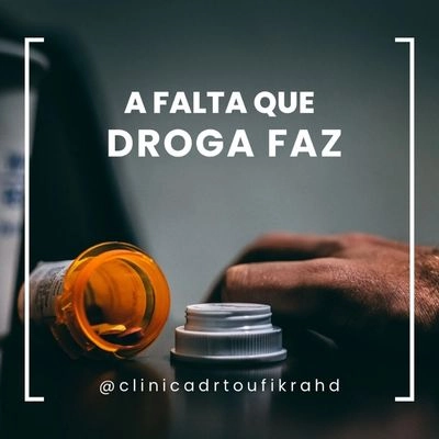 Post sobre dependência de maconha